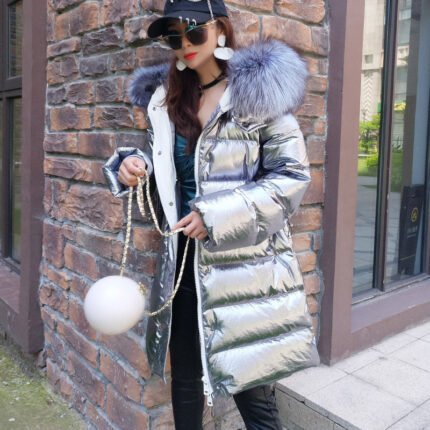 Long Slim Slimming Fur Coat